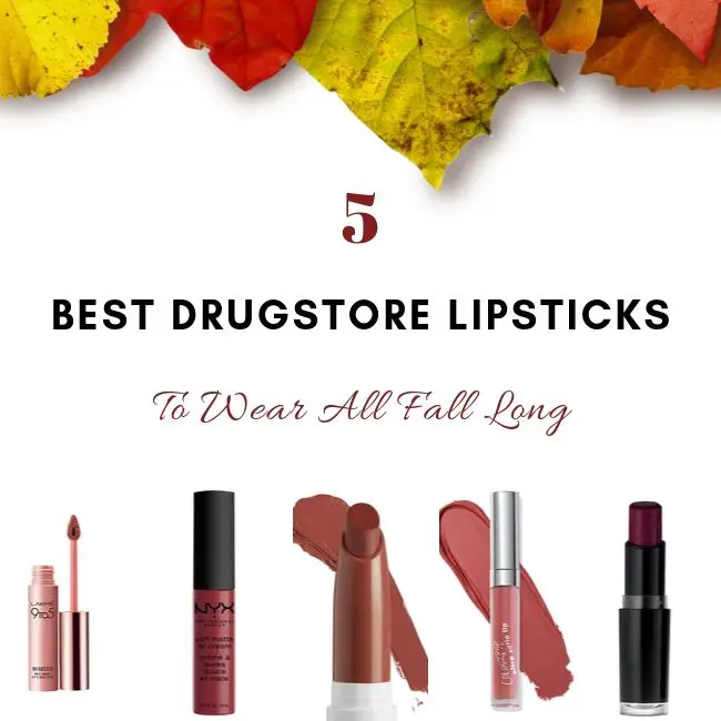 5 Best Drugstore Lipsticks to Wear All Fall Long