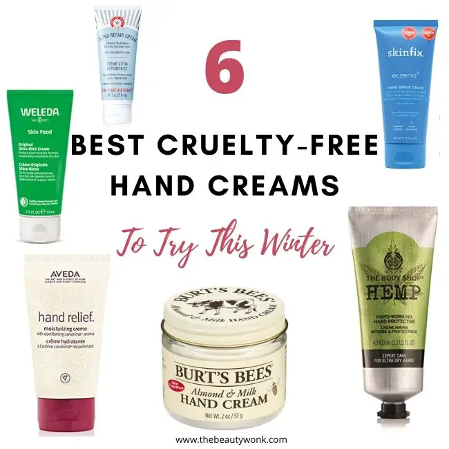 Cruelty free handcreams for dry skin